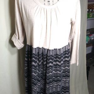 215 Size Large jeaniemade Tan Tunic